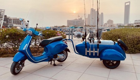 VESPA TRAILER KIT BY SCOOTER99 - The Ultimate Travel Companion for Fishing Adventures and Weekend Escapes